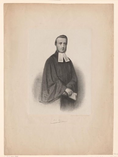 Portrait of Bernard Jacob Adriani