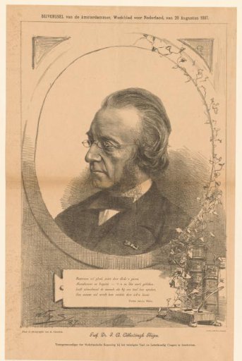 Portrait of Josephus Albertus Alberdingk Thijm