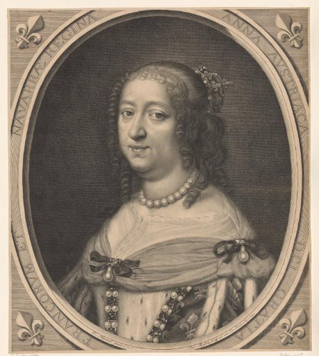 Portrait of Anna of Austria, Queen of France