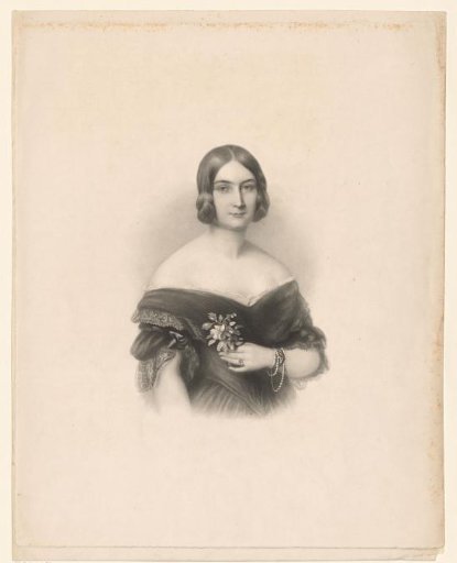 Portrait of Augusta of Hesse-Kassel, Duchess of Cambridge
