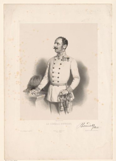 Portrait of Ludwig August von Benedek