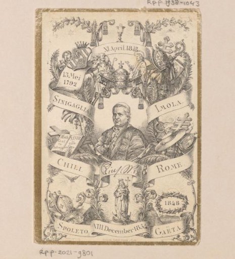 Portrait of Pope Pius IX