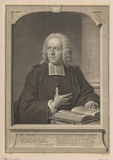 Portrait of Johannes Plevier at the age of 57