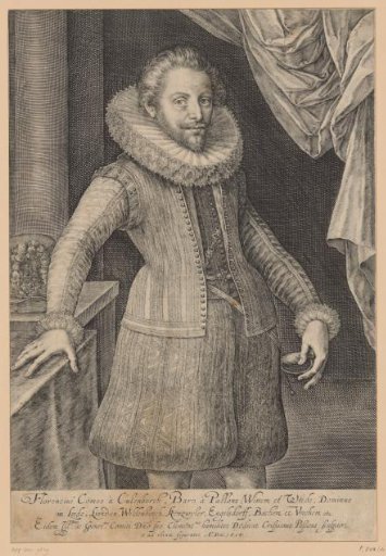 Portrait of Floris II van Pallandt, Count of Culemborg