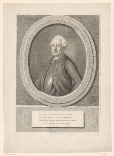 Portrait of Pasquale Paoli