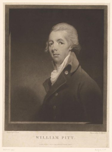 Portrait of William Pitt