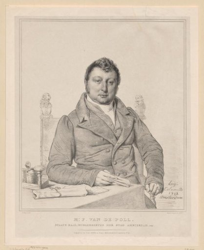 Portrait of Frederik van de Poll