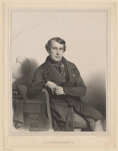 Portrait of Andreas Schelfhout