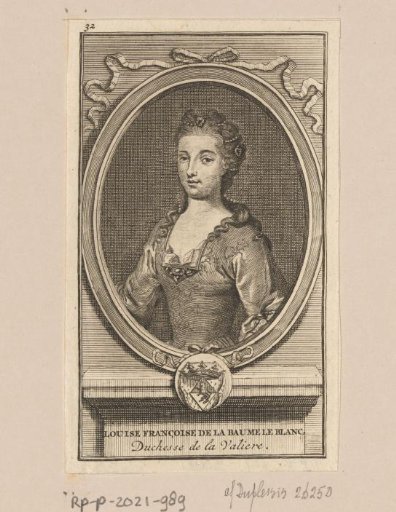 Portrait of Louise de La Vallière