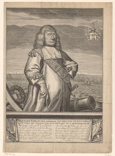 Portrait of Volkert Schram, Vice-Admiral of Holland and West Friesland