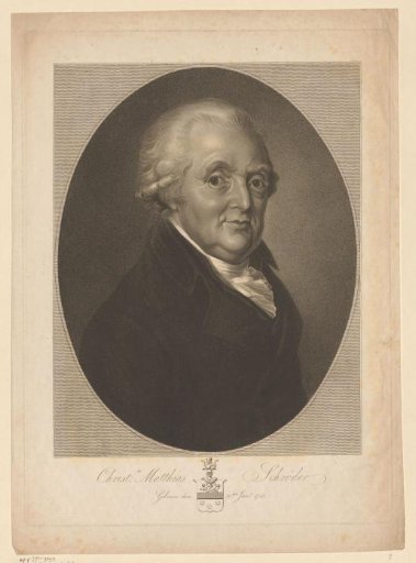 Portrait of Christian Matthias Schröder