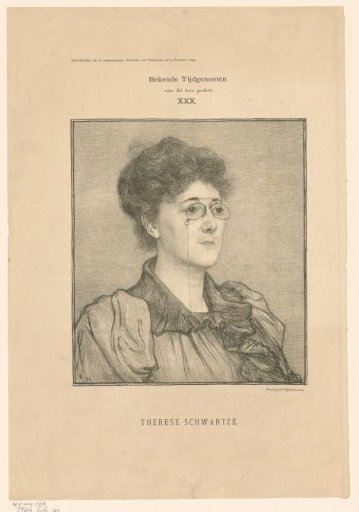 Portrait of Thérèse Schwartze