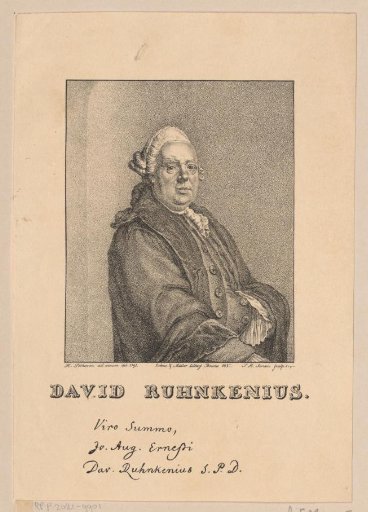 Portrait of David Ruhnken