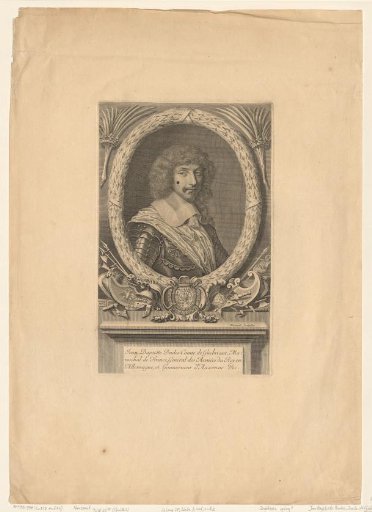 Portrait of Jean Baptiste Budes, Count of Guebriant