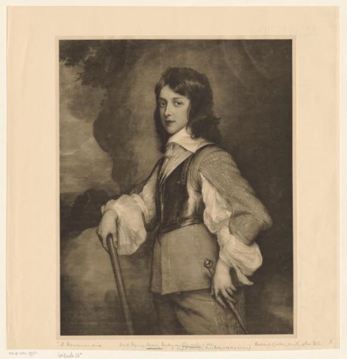 Portret van Hendrik van Engeland, hertog van Gloucester