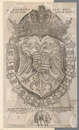 Coat of Arms of Rudolf II of Habsburg, Holy Roman Emperor