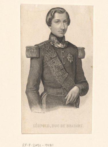 Portrait of Leopold II, King of the Belgians