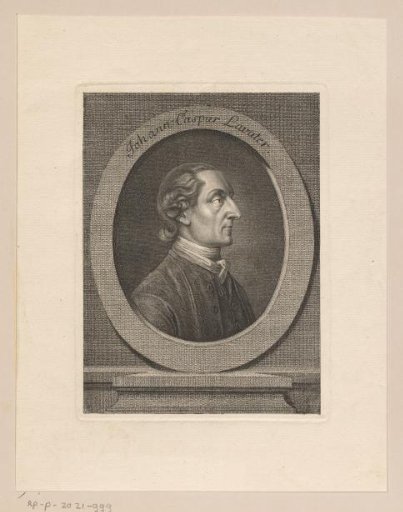 Portrait of Johann Caspar Lavater