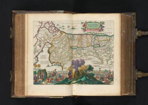 Map of the Journey of the Israelites Through the Wilderness