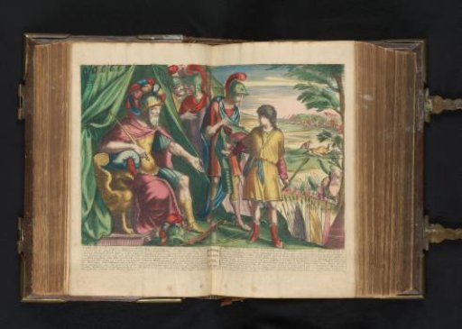 David before Saul