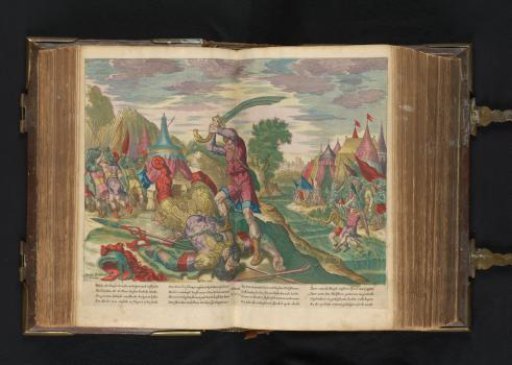 David beheads Goliath