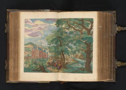 Landscape with David's men asking Nabal for food