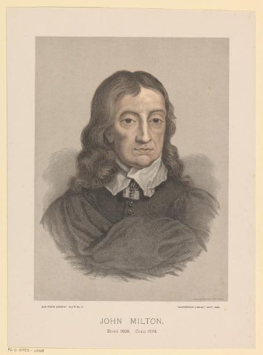 Portrait of John Milton