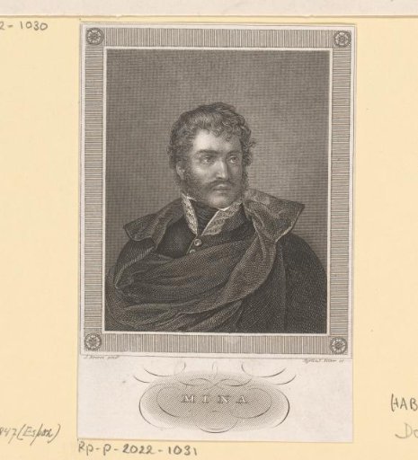 Portrait of Francisco Espoz y Mina