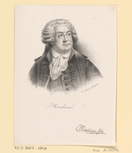 Portrait of Honoré-Gabriel de Riqueti