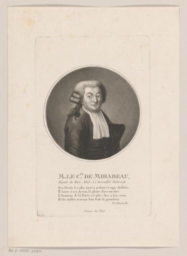 Portrait of Honoré-Gabriel de Riqueti