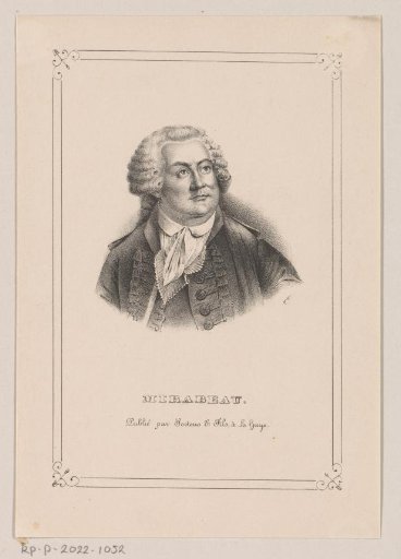 Portrait of Honoré-Gabriel de Riqueti