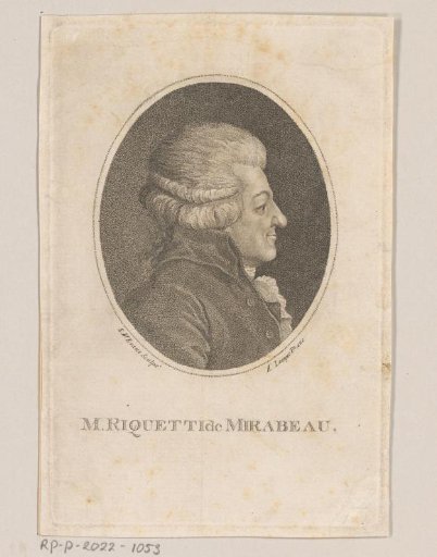 Portrait of Honoré-Gabriel de Riqueti