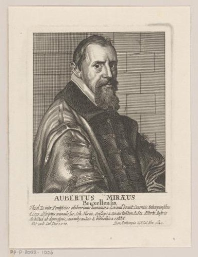 Portrait of Aubert le Mire