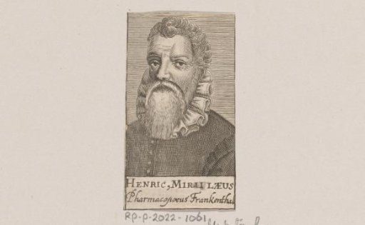 Portrait of Henricus Miroulaeus