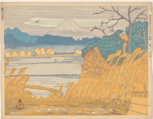 Fuji from Abe River