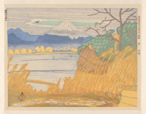 Fuji from Abe River