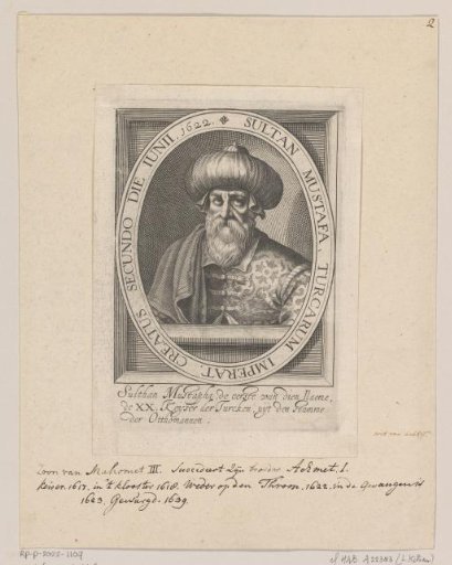 Portrait of Mustafa I
