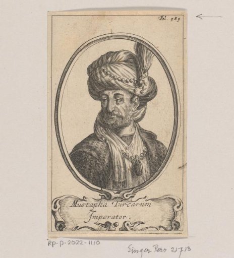 Portrait of Mustafa I