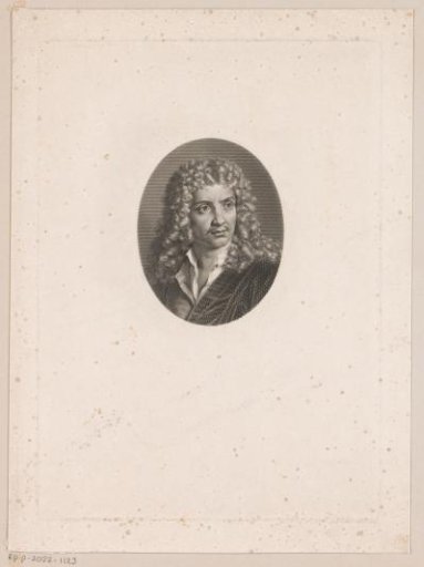 Portrait of Jean Baptiste Poquelin Molière