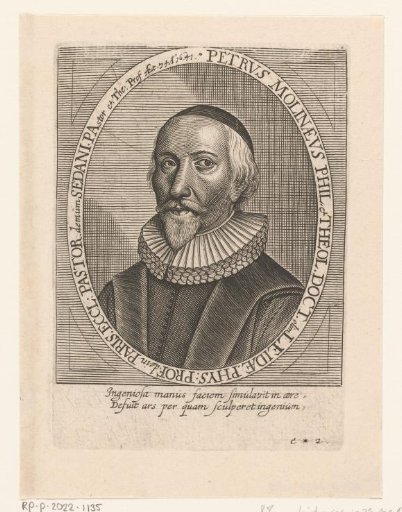 Portrait of Pierre du Moulin