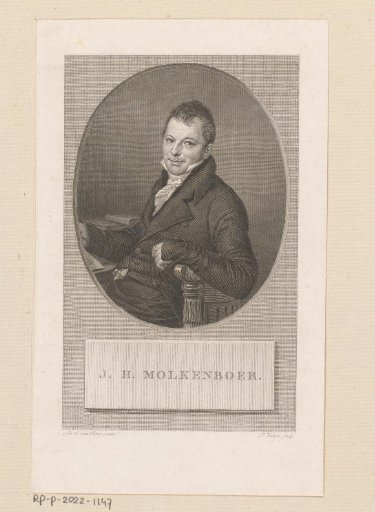 Portrait of Johannes Hermannus Molkenboer