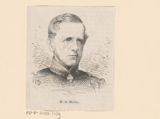 Portrait of Helmuth Karl Bernhard von Moltke