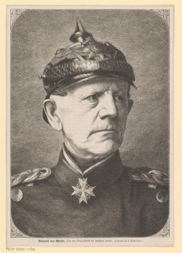 Portrait of Helmuth Karl Bernhard von Moltke