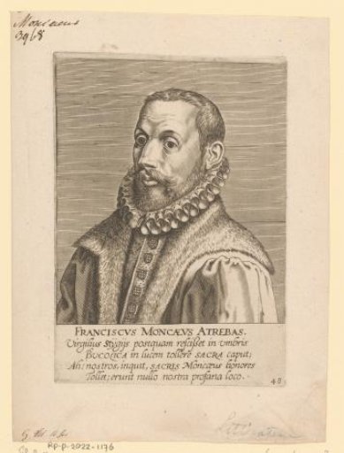 Portrait of Franciscus Moncaeus
