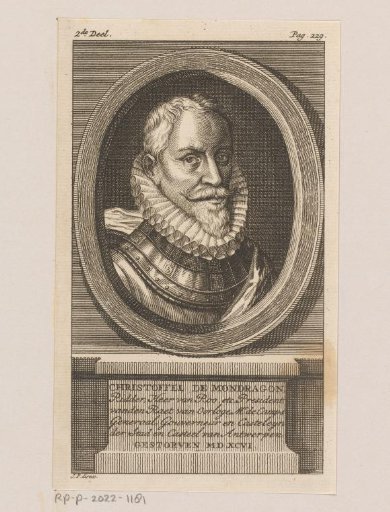 Portrait of Cristóbal de Mondragón y Otalora