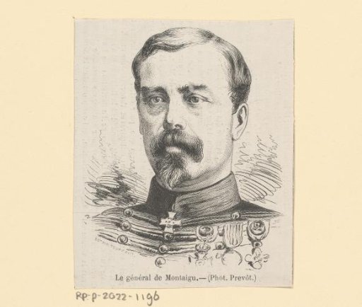 Portrait of Auguste Alfred de Montaigu