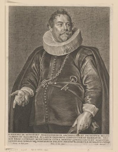 Portrait of Jan van Montfort