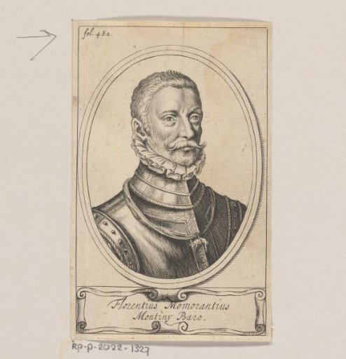 Portrait of Floris van Montmorency