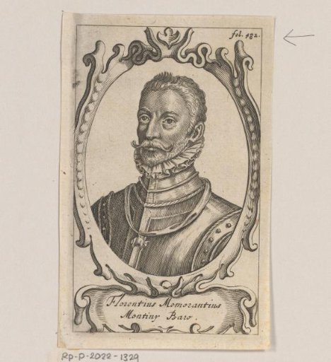 Portrait of Floris van Montmorency