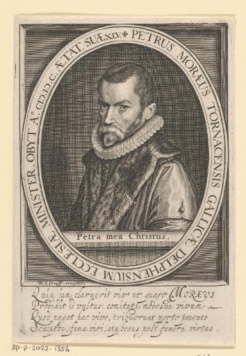 Portrait of Petrus Moraeus at the Age of 45